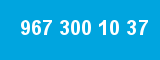 967 300 10 37
